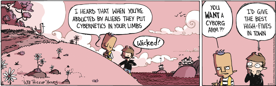 Wallace the Brave Comic Strip for May 13, 2019 