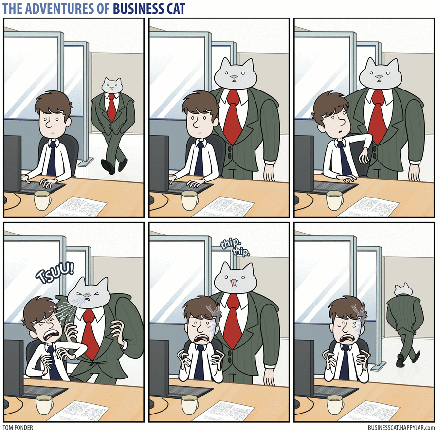 The Adventures of Business Cat Comic Strip for July 03, 2017 