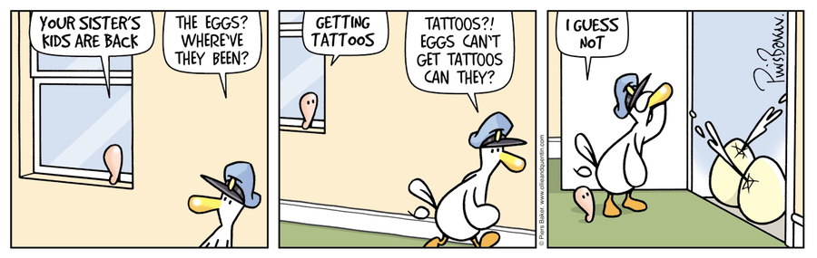 Ollie and Quentin Comic Strip for January 23, 2025 