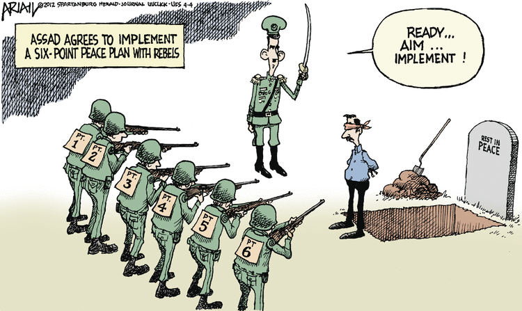 Robert Ariail Comic Strip for April 03, 2012 