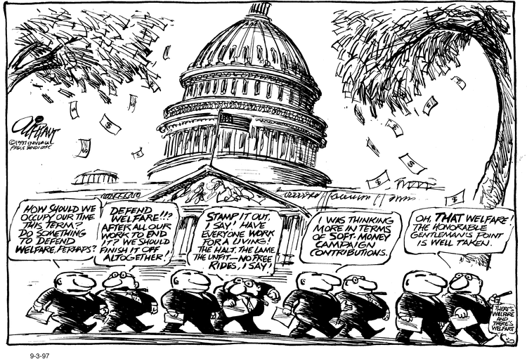 Pat Oliphant Comic Strip for September 03, 1997 