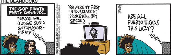 La Cucaracha Comic Strip for June 18, 2009 