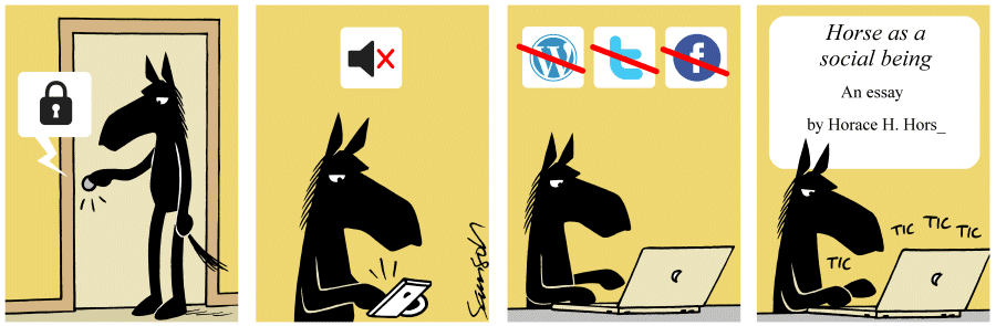 Dark Side of the Horse Comic Strip for September 22, 2013 