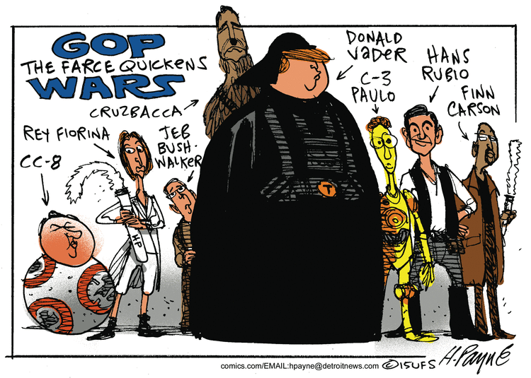 Henry Payne Comic Strip for December 21, 2015 