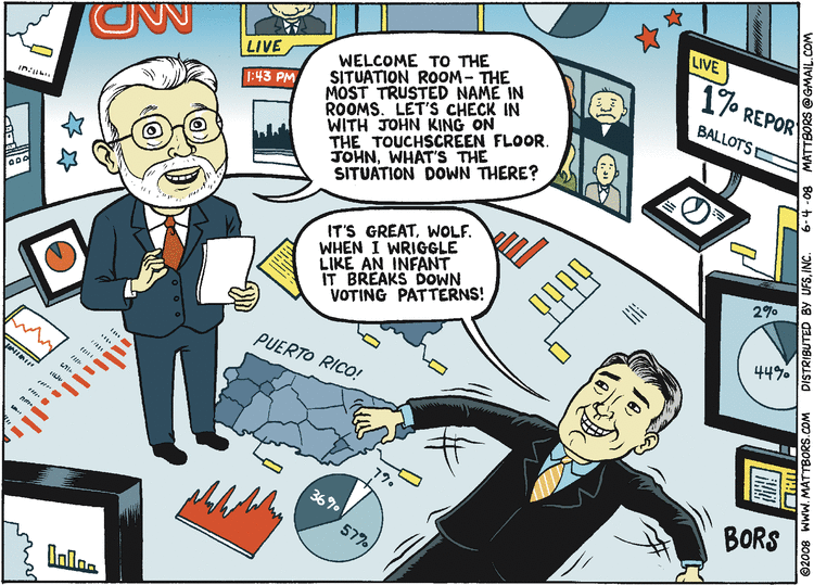Matt Bors Comic Strip for June 04, 2008 