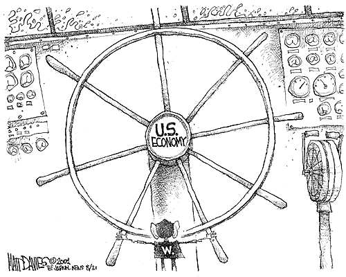 Matt Davies Comic Strip for August 30, 2001 