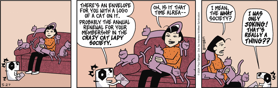 Pooch Cafe Comic Strip for May 27, 2024 
