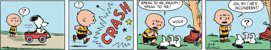 Peanuts Begins Comic Strip for December 04, 1951 