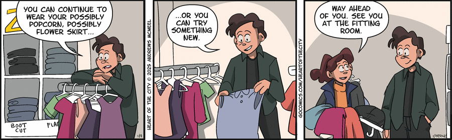 Heart of the City Comic Strip for January 09, 2025 
