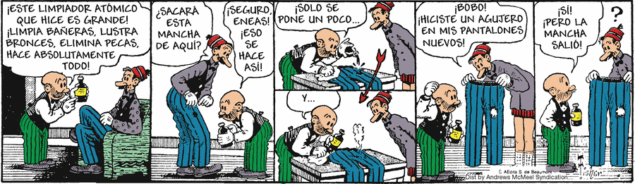 Benitin y Eneas Comic Strip for January 09, 2025 