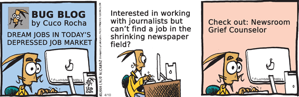 La Cucaracha Comic Strip for April 10, 2009 