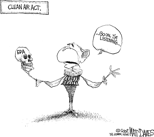 Matt Davies Comic Strip for November 25, 2002 