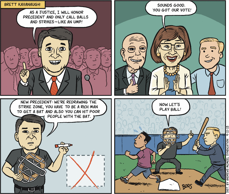 Matt Bors Comic Strip for September 11, 2018 