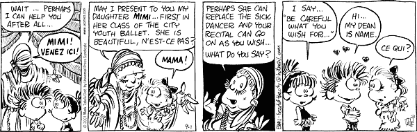 Heart of the City Comic Strip for September 01, 2001 
