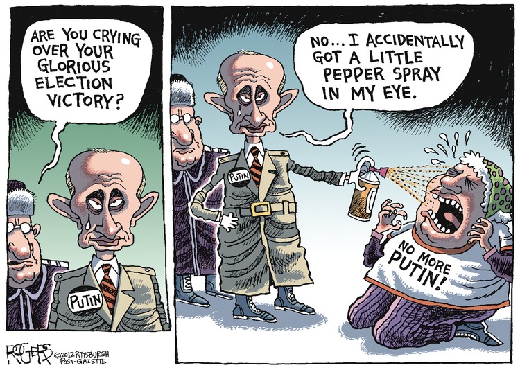 Rob Rogers Comic Strip for March 11, 2012 