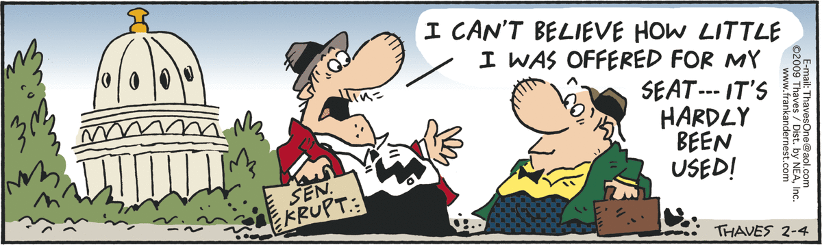 Frank and Ernest Comic Strip for February 04, 2009 
