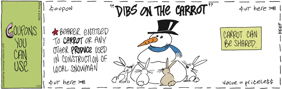 The Knight Life Comic Strip for January 25, 2014 
