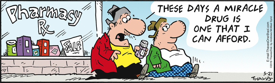 Frank and Ernest Comic Strip for May 21, 2019 
