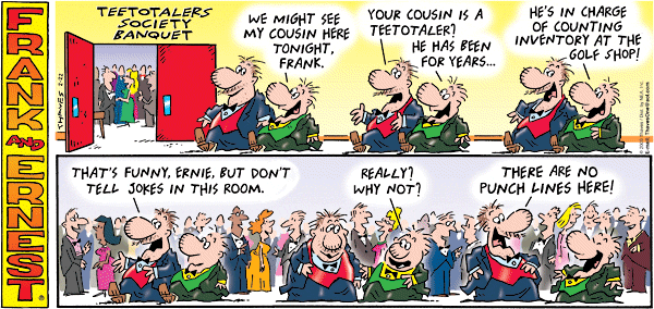 Frank and Ernest Comic Strip for February 22, 2009 