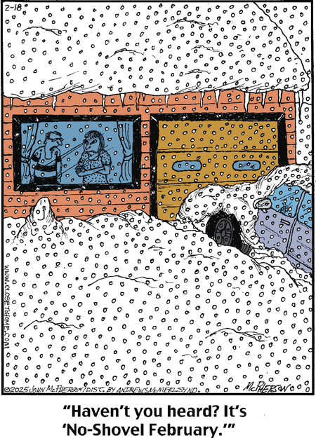 Close to Home Comic Strip for February 18, 2025 
