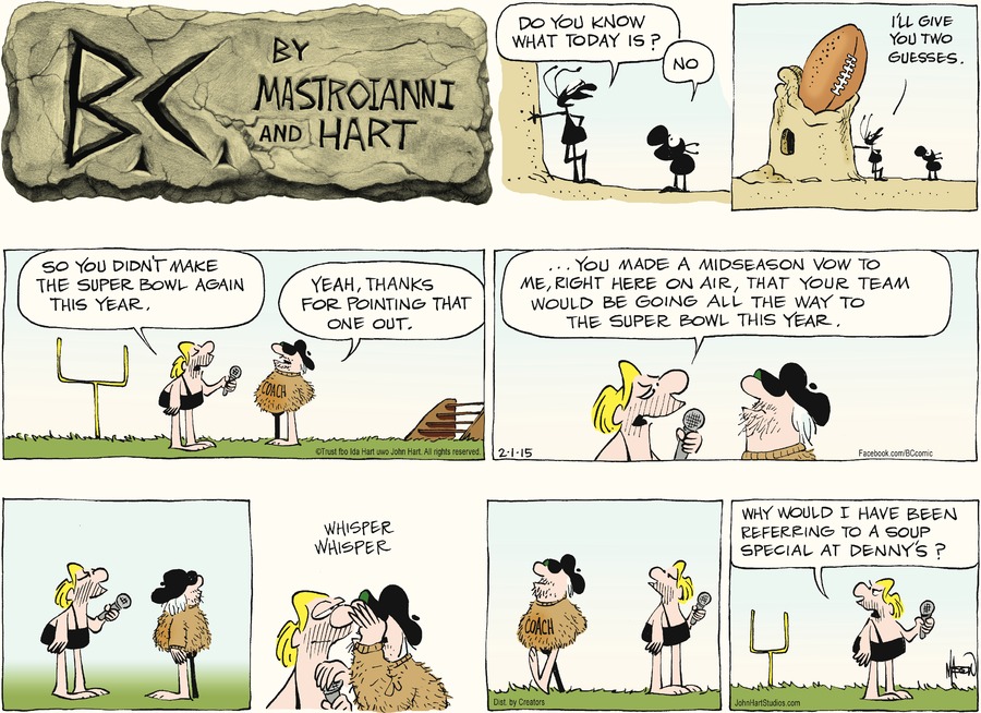 B.C. Comic Strip for February 01, 2015 