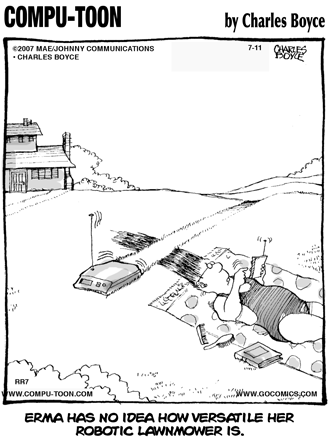 Compu-toon Comic Strip for July 11, 2007 