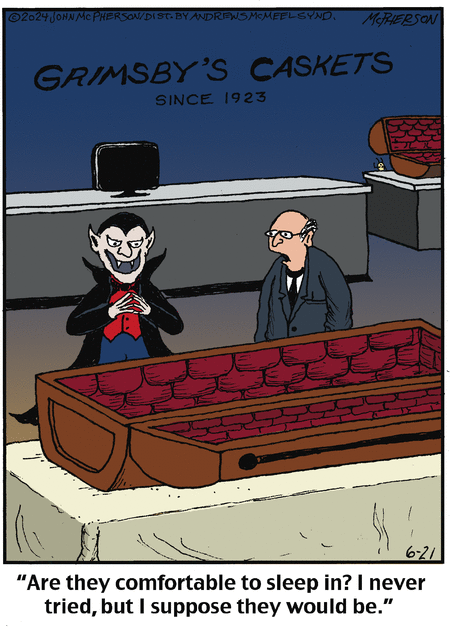 Close to Home Comic Strip for June 21, 2024 