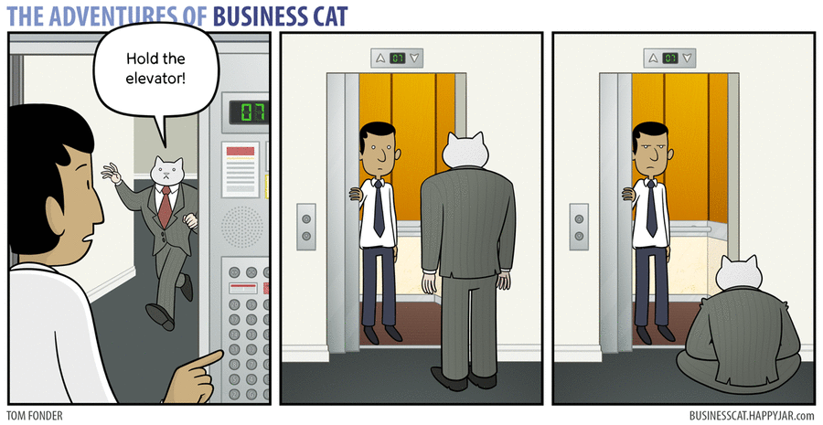 The Adventures of Business Cat Comic Strip for March 07, 2016 