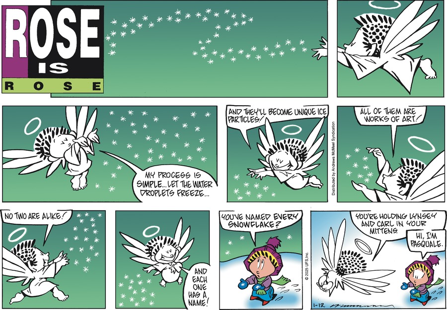 Rose is Rose Comic Strip for January 12, 2025 
