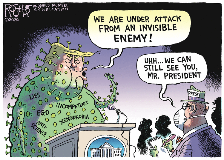 Rob Rogers Comic Strip for April 24, 2020 