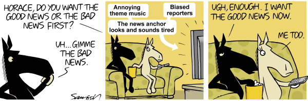 Dark Side of the Horse Comic Strip for March 03, 2012 