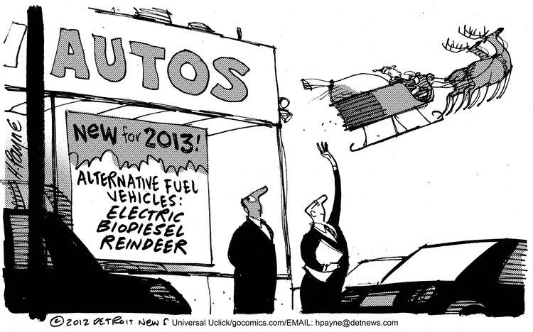 Henry Payne Comic Strip for December 23, 2012 