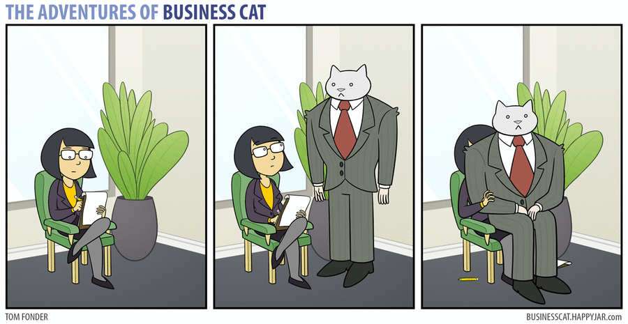 The Adventures of Business Cat Comic Strip for April 11, 2016 