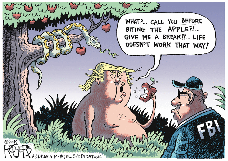 Rob Rogers Comic Strip for June 20, 2019 