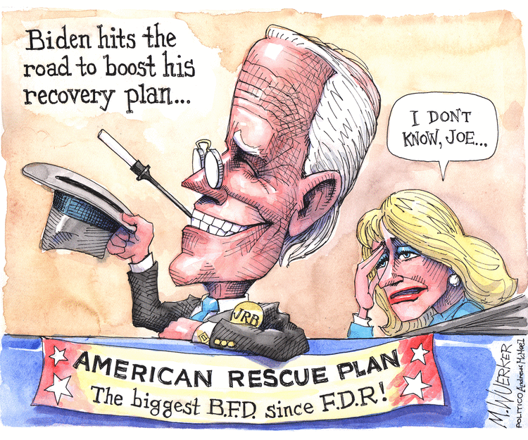 Matt Wuerker Comic Strip for March 16, 2021 