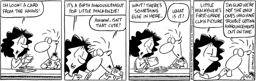 Baby Blues Comic Strip for January 22, 1996 