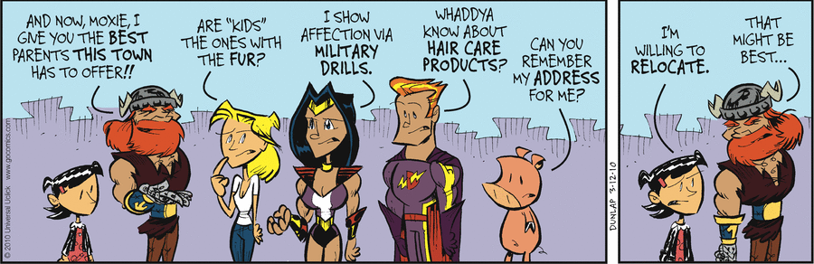 Ink Pen Comic Strip for March 12, 2010 