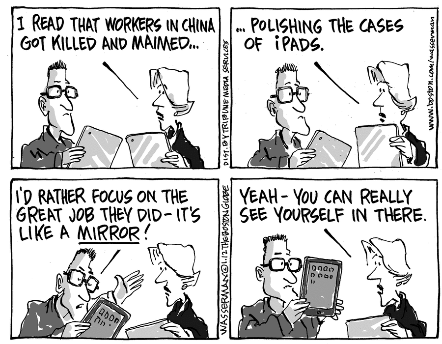 Matt Davies Comic Strip for January 30, 2012 