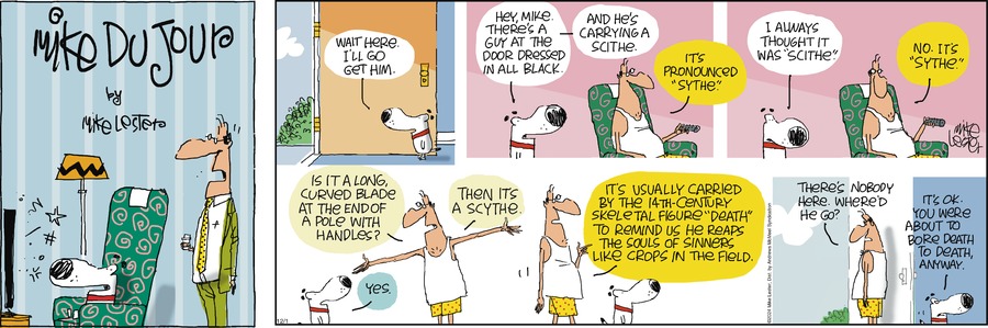 Mike du Jour Comic Strip for December 01, 2024 