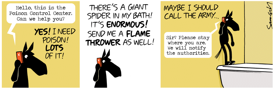 Dark Side of the Horse Comic Strip for September 02, 2013 