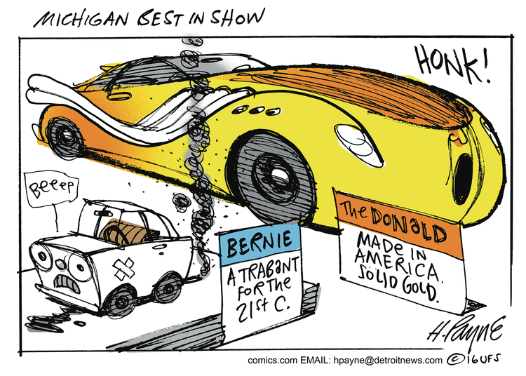 Henry Payne Comic Strip for March 10, 2016 