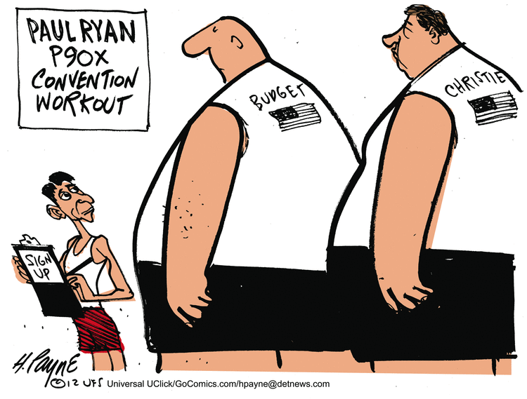 Henry Payne Comic Strip for August 30, 2012 