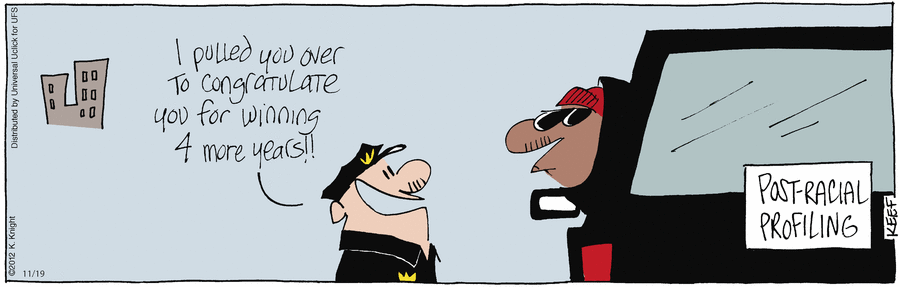 The Knight Life Comic Strip for November 19, 2012 