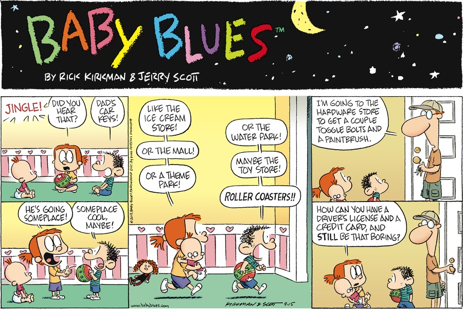 Baby Blues Comic Strip for September 15, 2013 