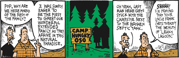La Cucaracha Comic Strip for August 24, 2004 