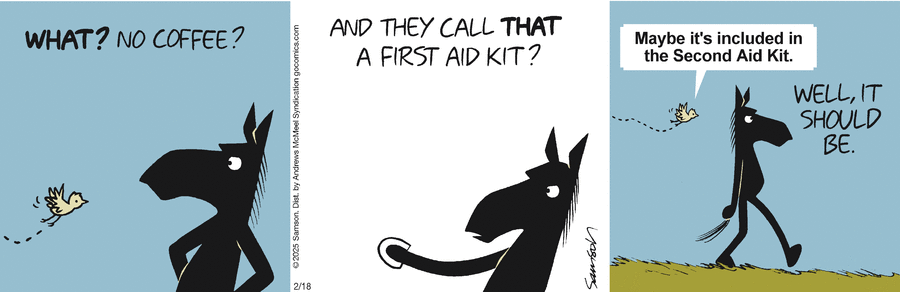 Dark Side of the Horse Comic Strip for February 18, 2025 