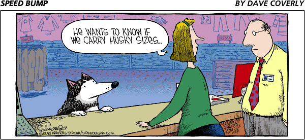 Speed Bump Comic Strip for May 04, 2003 