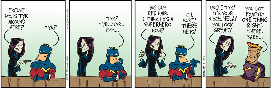 Ink Pen Comic Strip for January 10, 2011 