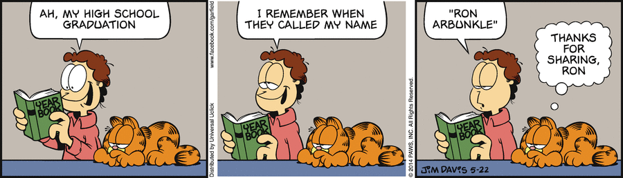 Garfield Comic Strip for May 22, 2014 
