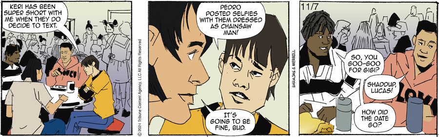 Gil Thorp Comic Strip for November 07, 2024 